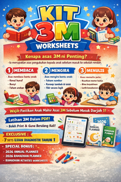 Kit 3M Worksheets